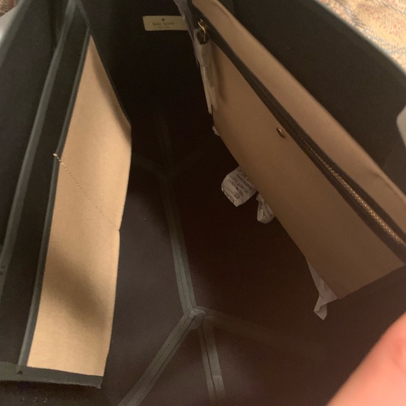 Limited Edition 🔥 Authentic Kate Spade L.edition cotton twill leather tote - Picture 8 of 8